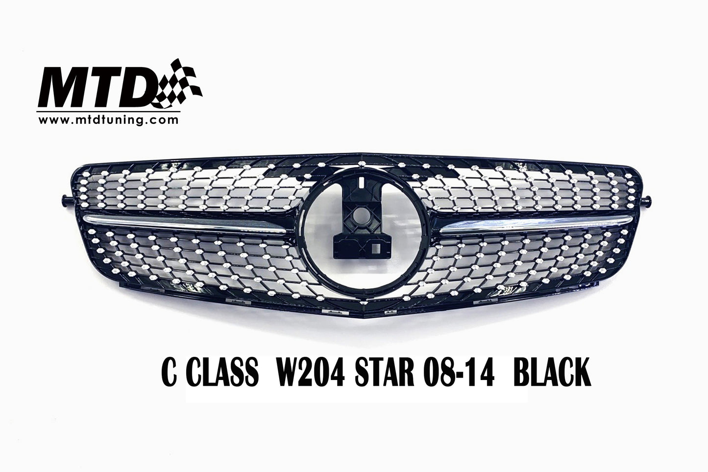 MTD Tuning C Class W204 Front Grille Mercedes-Benz