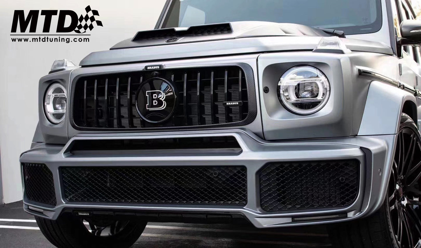 MTD Tuning W464 Brabus Carbon Fiber Front Grill for Mercedes Benz G Class