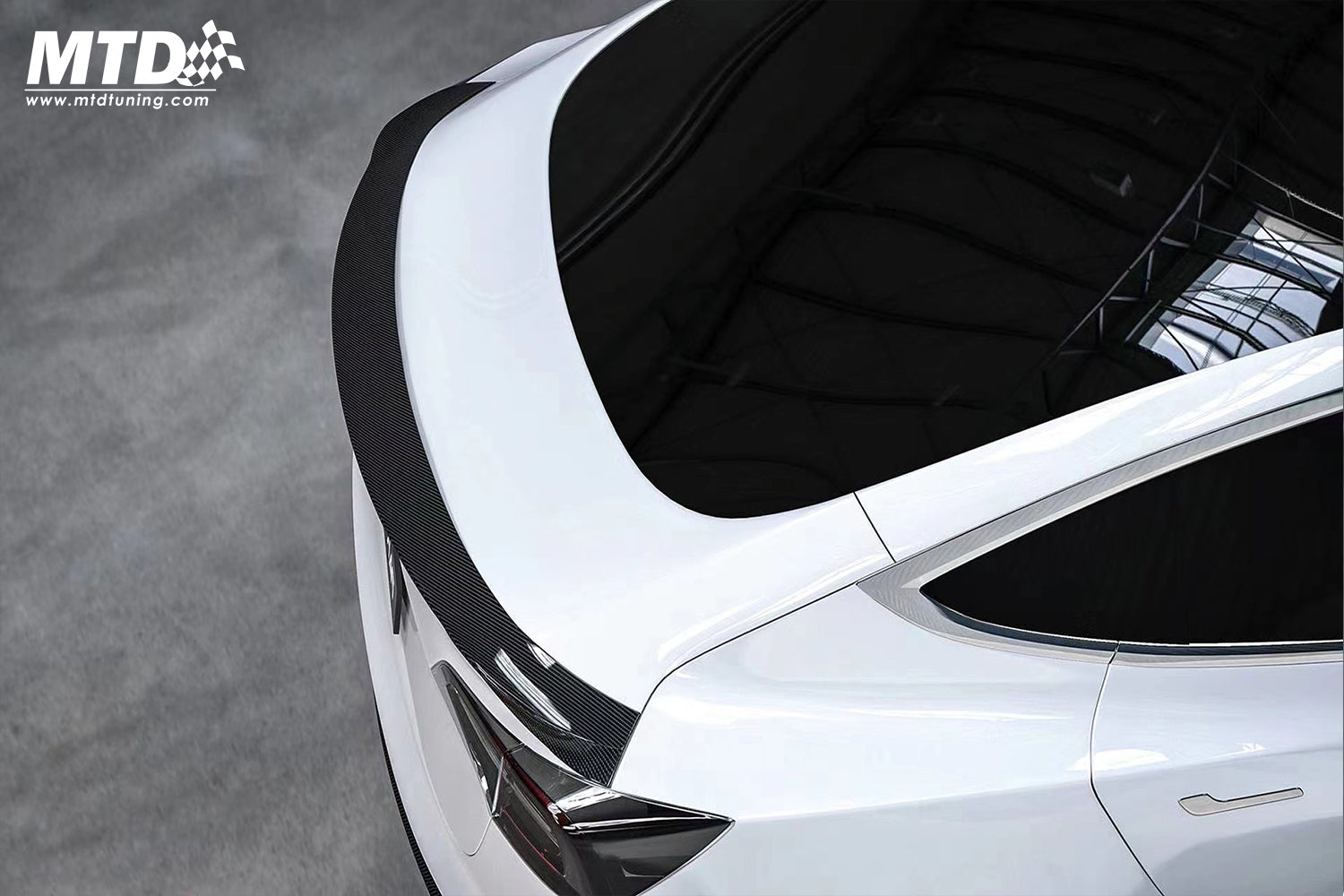 The Tesla Model 3 Spoiler - Mtdtuning