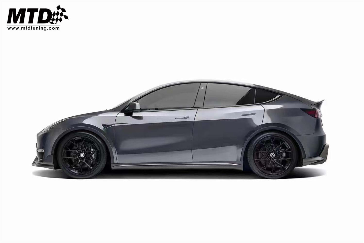 MTD Tuning Tesla Model Y Side Skirts  Carbon Fiber Ver.2 Adro